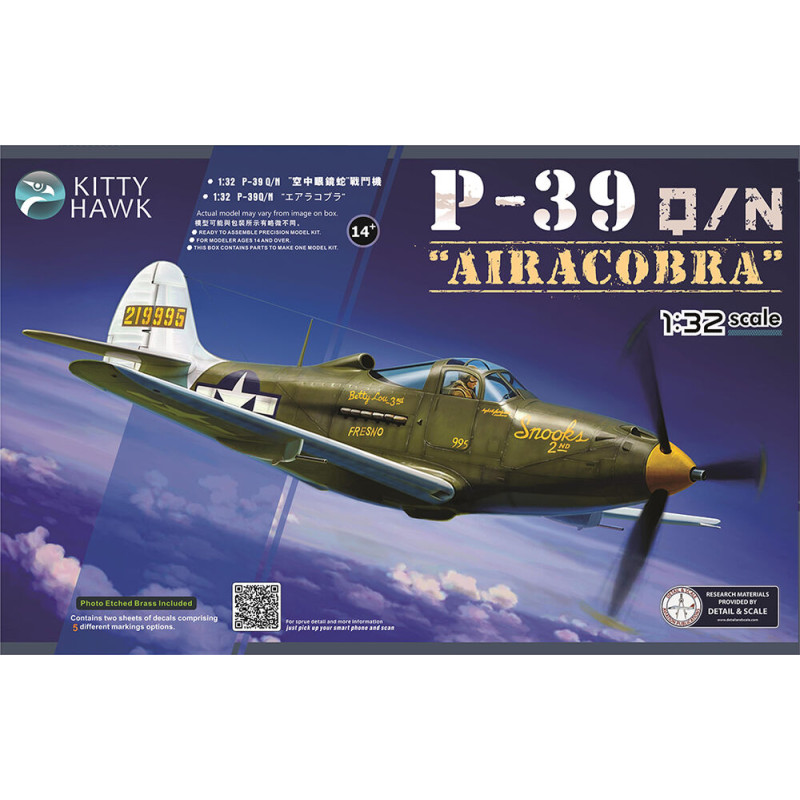 P-39Q Air Cobra - 1/32 - KITTY HAWK KH32013