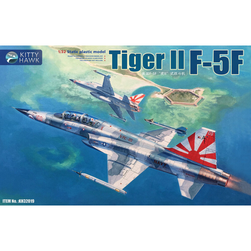 F-5F Tiger II - 1/32 - KITTY HAWK KH32019