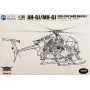 AH-6J/MH-6J Little Bird (avec figurines) - 1/35 - KITTY HAWK KH50004