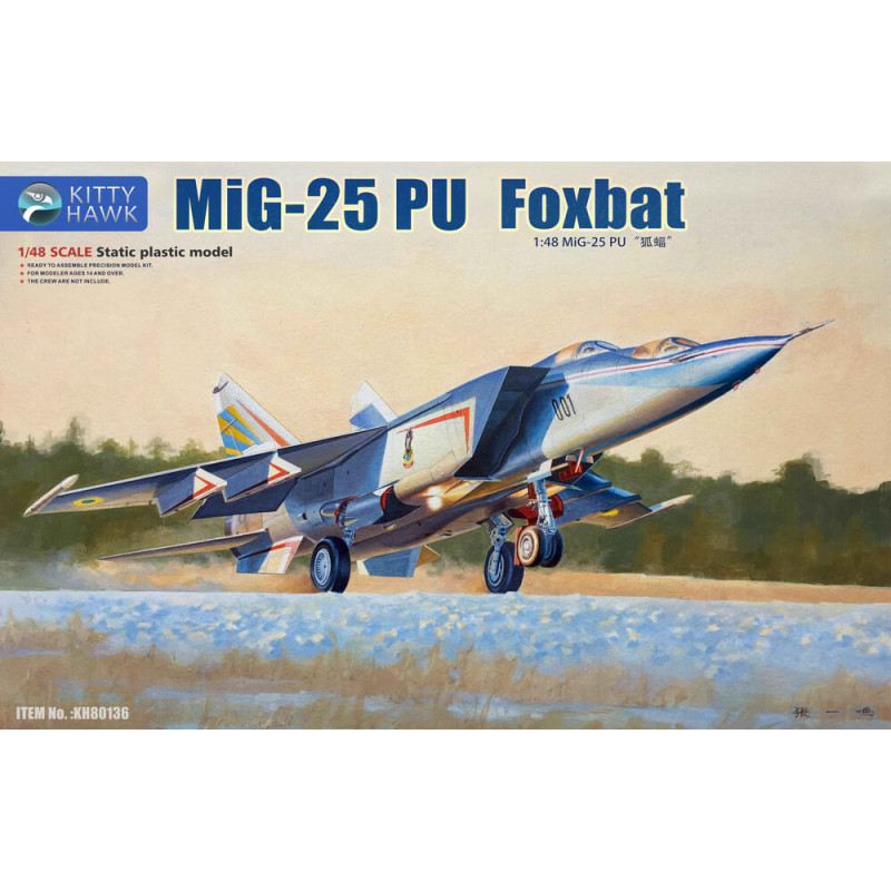 MIG-25 PU Foxbat - 1/48 - KITTY HAWK KH80136