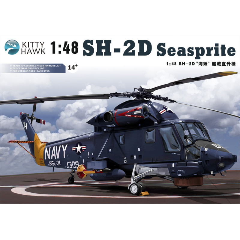 SH-2F Seasprite - 1/48 - KITTY HAWK KH80122