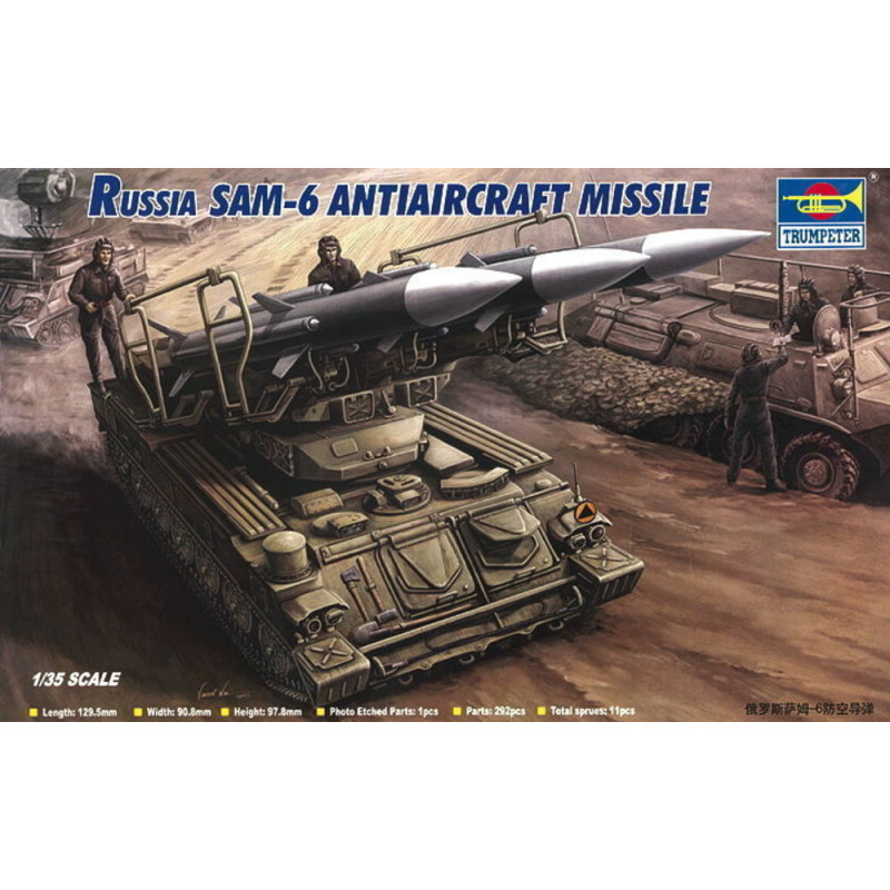 Missile antiaérien russe SAM-6 - 1/35 - TRUMPETER 00361