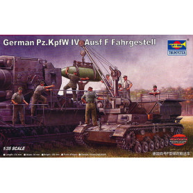 Char allemand Pz.Kpfw IV Ausf F - 1/35 - TRUMPETER 00363