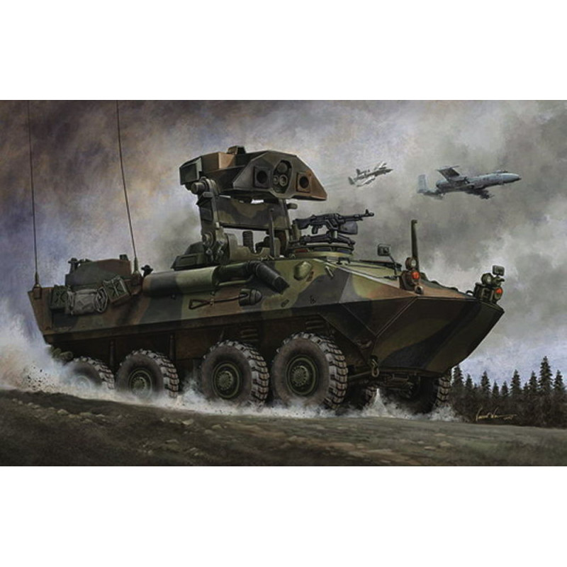 Véhicule blindé léger antichar LAV-AT de l'USMC - Échelle 1/35 - TRUMPETER 00372
