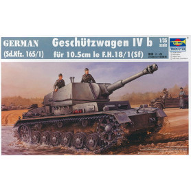 Canon automoteur Ivb 10,5 cm - 1/35 - TRUMPETER 00374