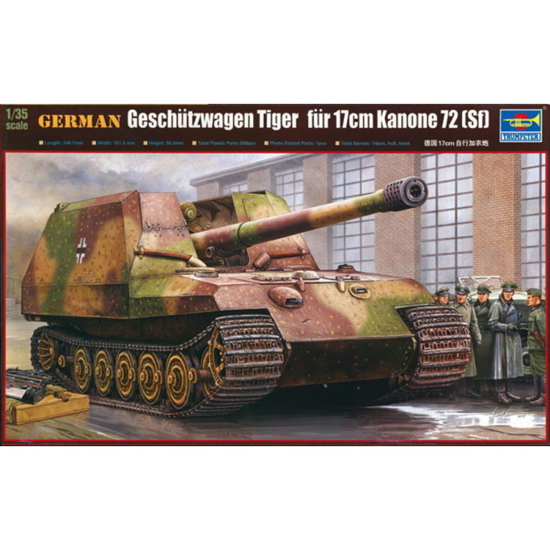 German Geschützwagen Tiger - 1/35 - TRUMPETER 00378