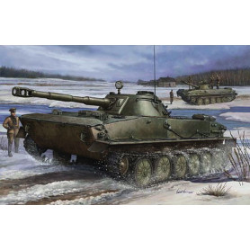 Char amphibie léger PT-76 - Échelle 1/35 - TRUMPETER 00380