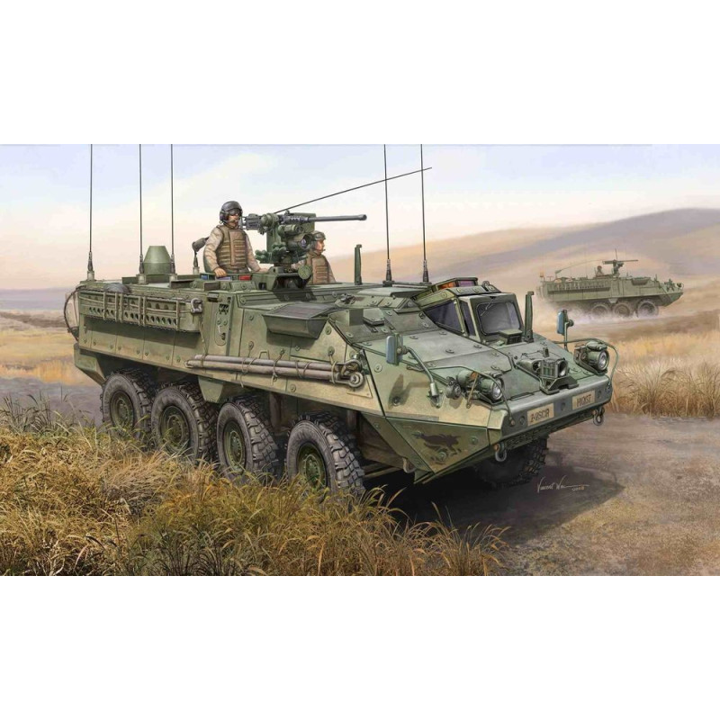 Véhicule de commandement Stryker M1130 - 1/35 - TRUMPETER 00397