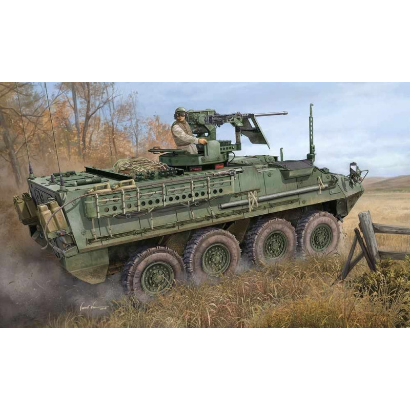Véhicule blindé de transport de troupes Stryker M1131 de l'armée américaine - 1/35 - TRUMPETER 00398