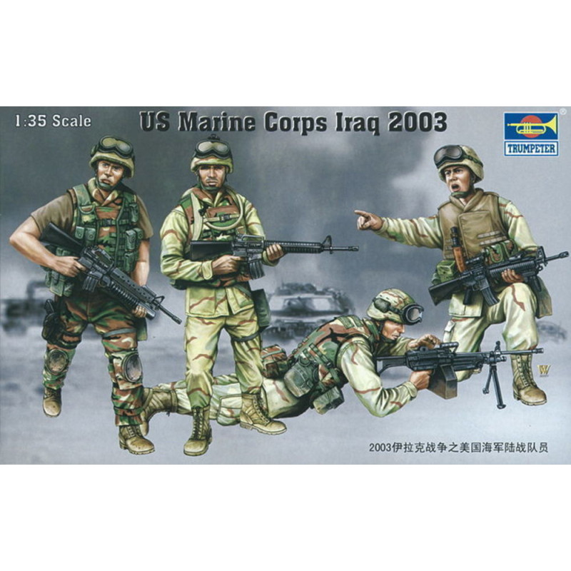 Corps des Marines des États-Unis, Irak 2003 - 1/35 - TRUMPETER 00407