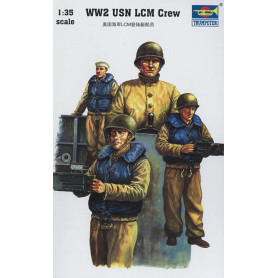 Équipage de LCM de l'US Navy - 1/35 - TRUMPETER 00408