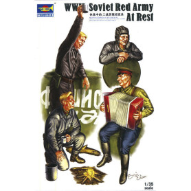 Soldat soviétique en char d'assaut WWII - 1/35 - TRUMPETER 00413