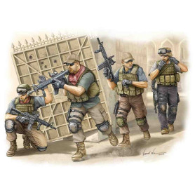 PMC en Irak Équipe de déplacement de feu - 1/35 - TRUMPETER 00419