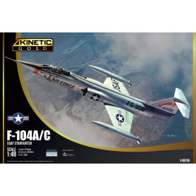 F-104A/C USAF - 1/48 - KINETIC K48096