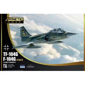 TF-104G GERMAN AIRFORCE - 1/48 - KINETIC K48089