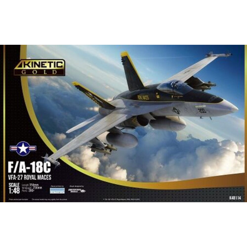 F/A-18C VFA-27 - 1/48 - KINETIC K48114