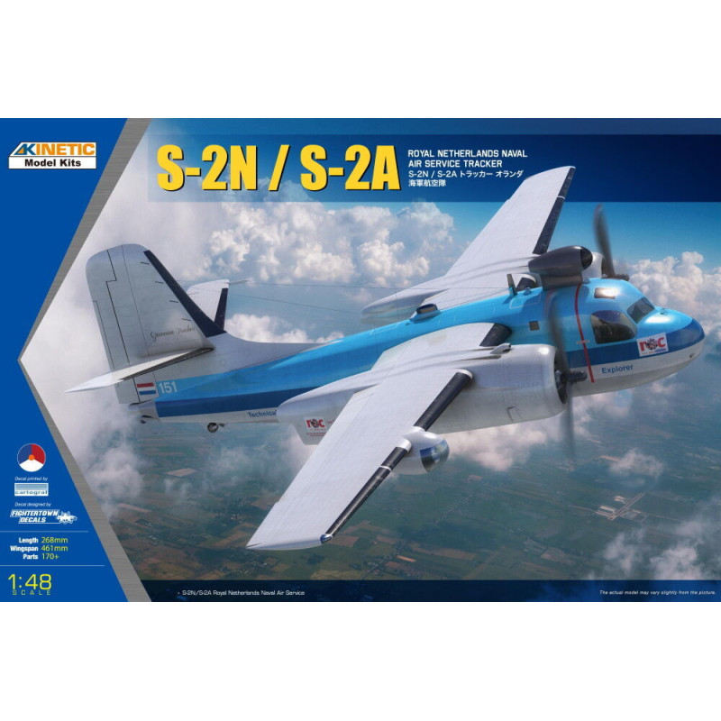 S-2A PAYS-BAS - 1/48 - KINETIC K48118
