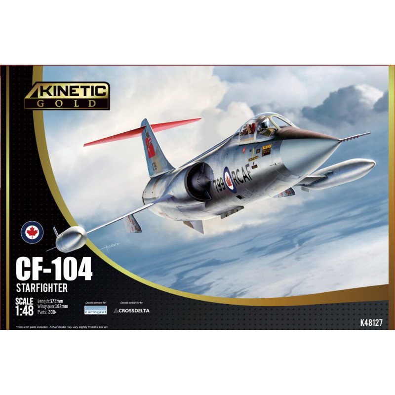 CF-104 Starfighter - 1/48 - KINETIC K48127