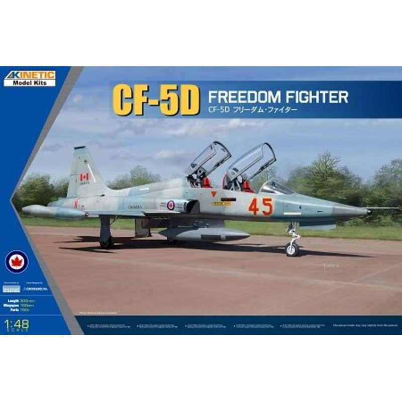 CF-5B Freedom Fighter II - 1/48 - KINETIC K48123