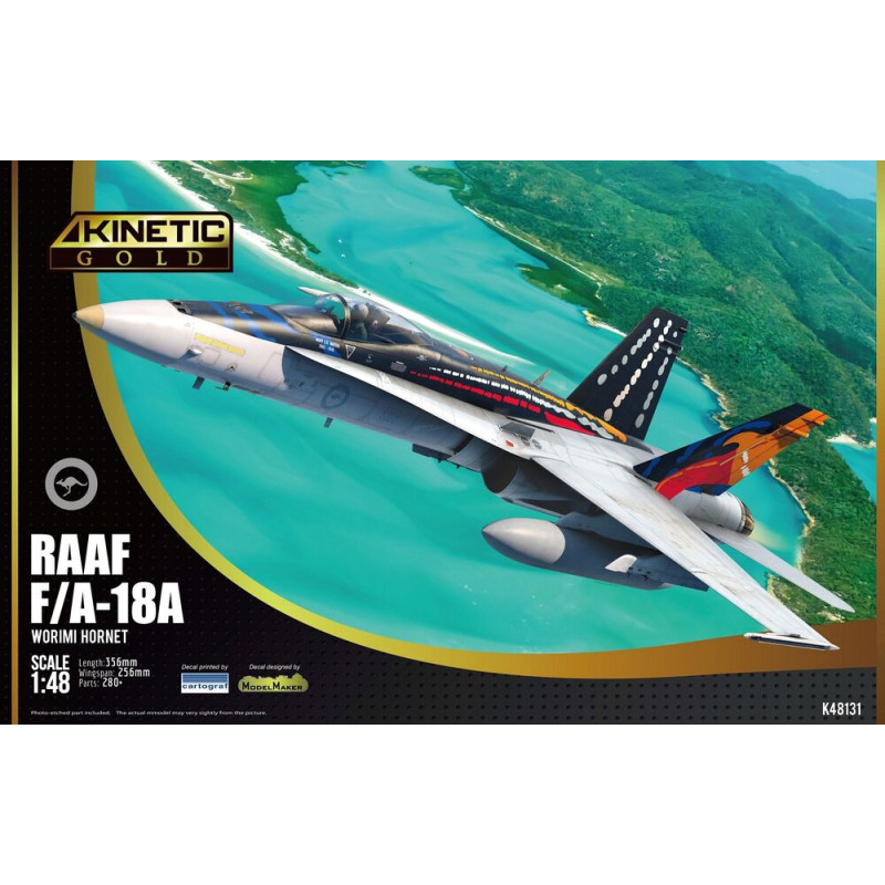 RAAF F-18A WORIMI HORNET - 1/48 - KINETIC K48131
