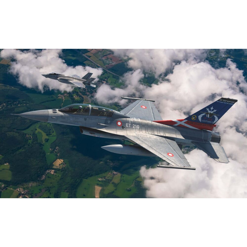 F-16B DENMARK - 1/48 - KINETIC K48159