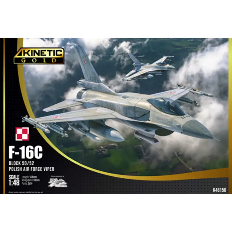 F-16C POLISH AF. - 1/48 - KINETIC K48156