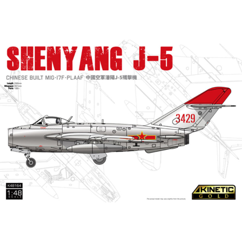MIG-17F PLA - 1/48 - KINETIC K48164