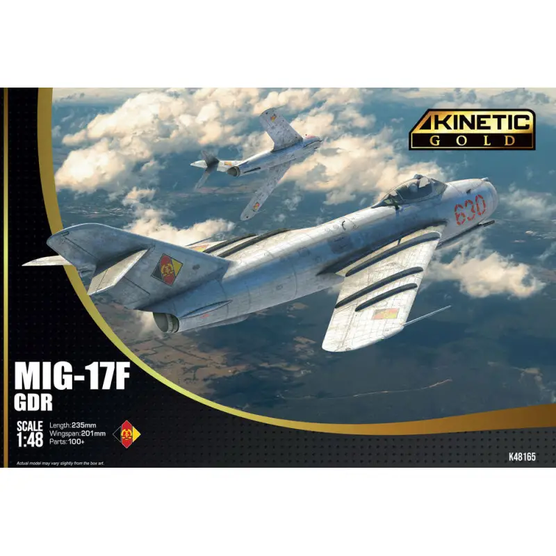 MIG-17F GDR - 1/48 - KINETIC K48165