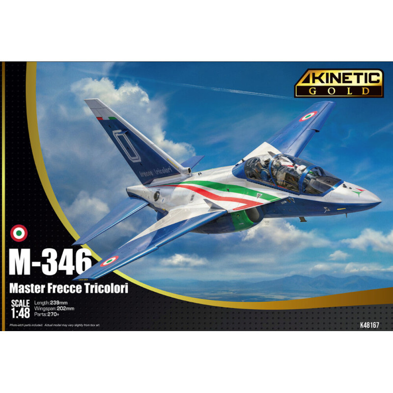 M346 Frecce Tricolori Gold Series - 1/48 - KINETIC K48167