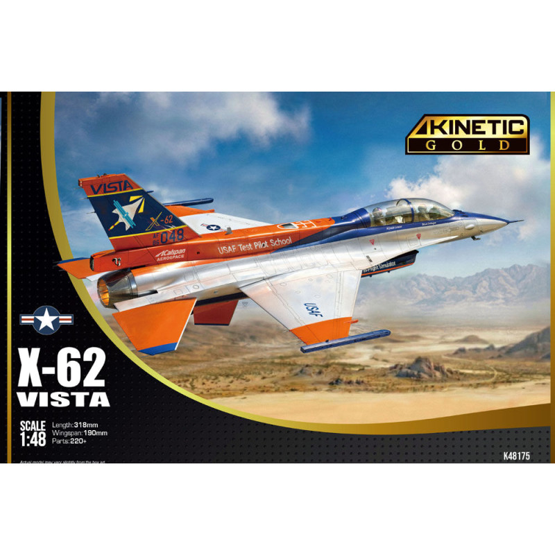 X-62 VISTA - 1/48 - KINETIC K48175