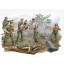 Équipe de canonniers d'obusier de campagne allemands en action de tir - 1/35 - TRUMPETER 00425