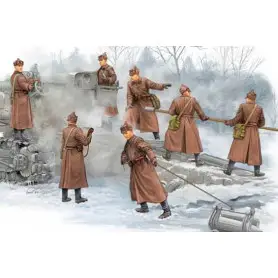Équipage d'artillerie soviétique B-4 - 1/35 - TRUMPETER 00427