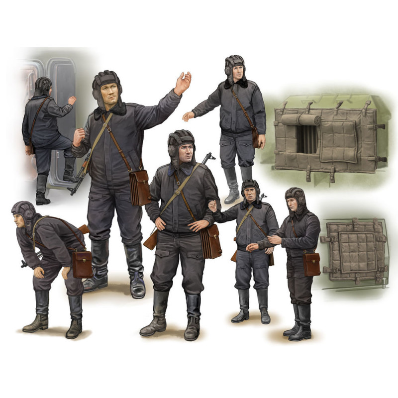 Soldat soviétique Équipage B Scud - 1/35 - TRUMPETER 00434