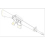 Fusil de combat AR15/M16/M4 M16A1 (6 unités) - 1/35 - TRUMPETER 00501