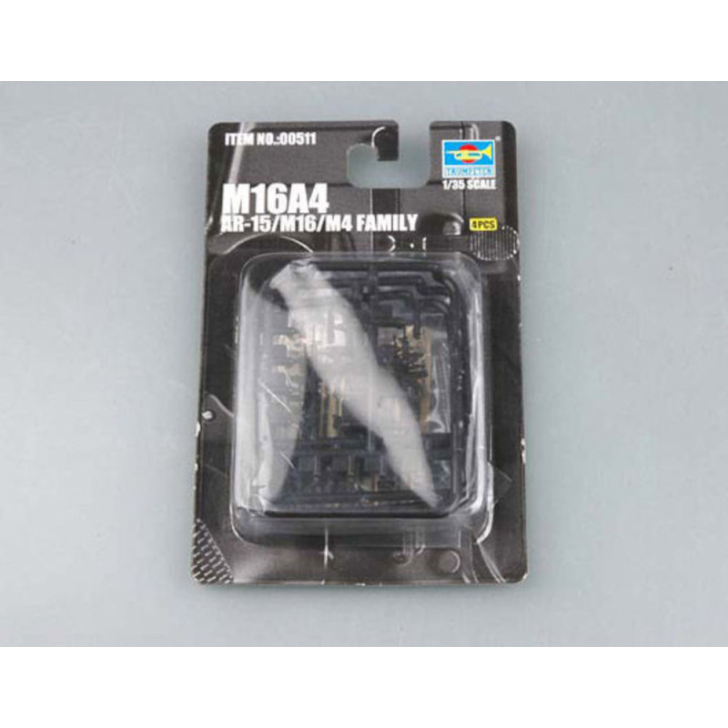 AR-15/M16/M4 Family M16A4 - 1/35 - TRUMPETER 00511