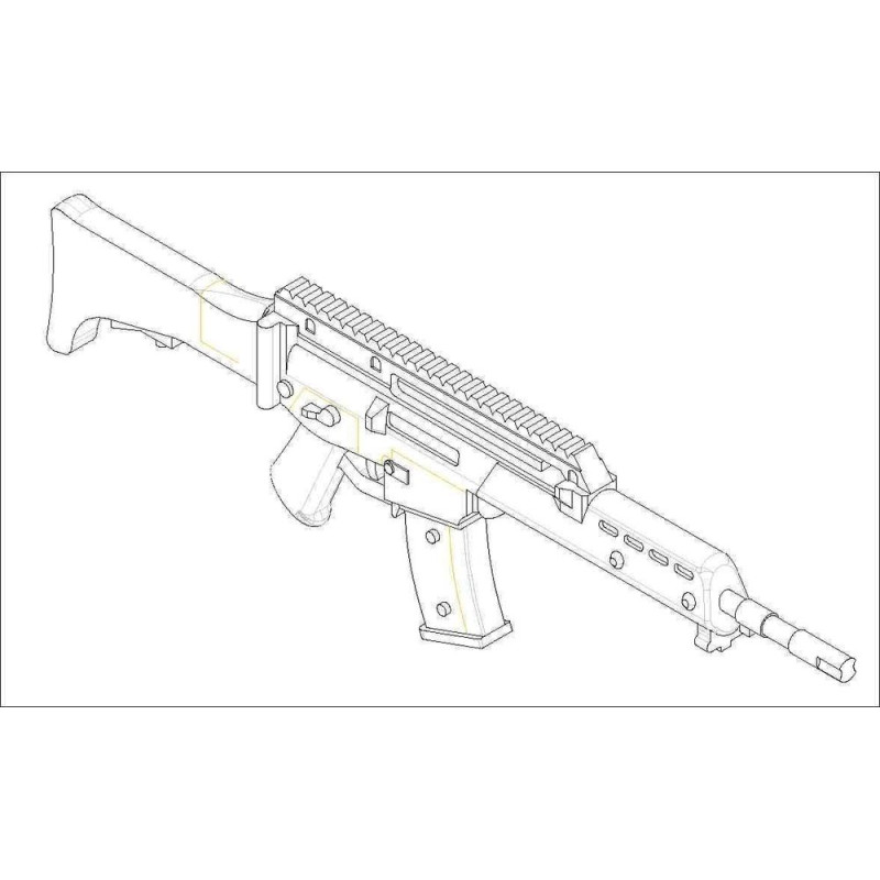 G36KV - 1/35 - TRUMPETER 00516