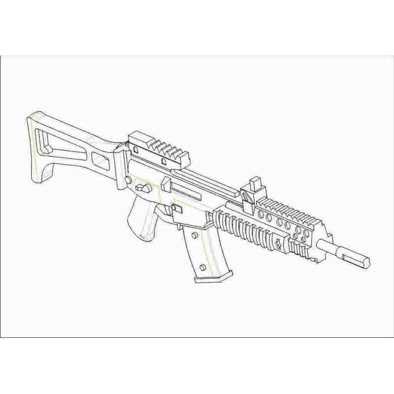 G36 KSK - 1/35 - TRUMPETER 00517