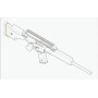 Sélection d'armes à feu allemandes - SL8 2II (6 armes) - 1/35 - TRUMPETER 00522
