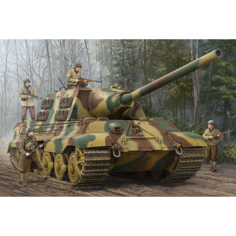 Char Sd.Kfz.186 Jagdtiger - 1/16 - TRUMPETER 00923