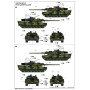Char de combat principal allemand Leopard 2A6 - 1/16 - TRUMPETER 00966