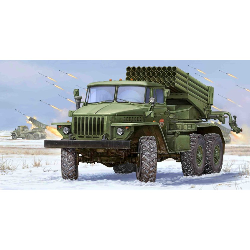 BM-21 Hail MRL russe - Première version - 1/35 - TRUMPETER 01013