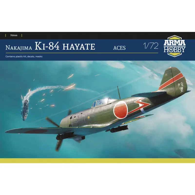 Nakajima Ki-84 Hayate Aces - 1/72 - Arma Hobby 70066