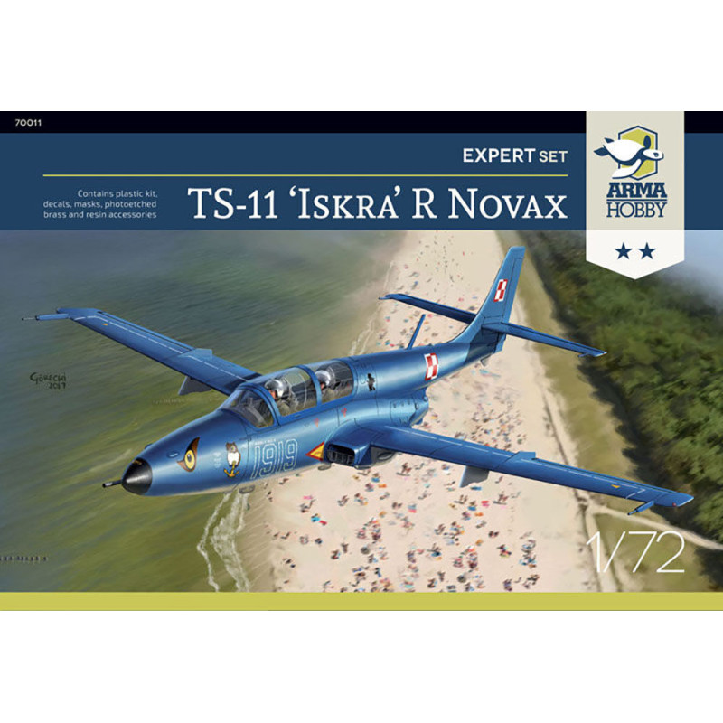 TS-11 Iskra R Novax Expert Set - 1/72 - ARMA HOBBY 70011