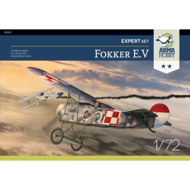 Fokker E.V Expert Set - 1/72 - ARMA HOBBY 70012
