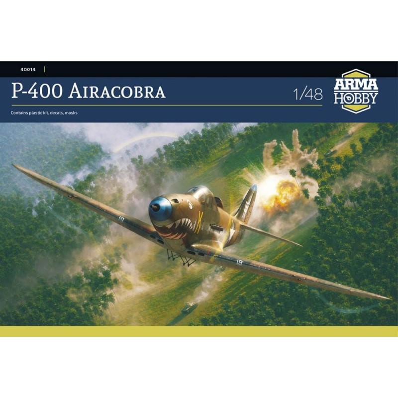 P-400 Airacobra - 1/48 - ARMA HOBBY 40014