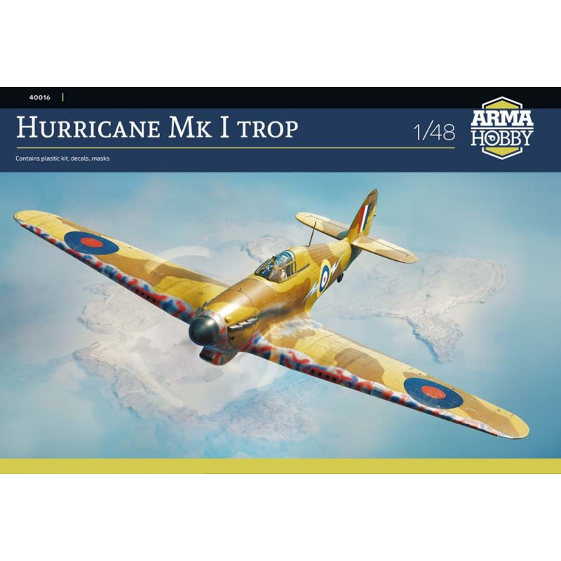 Hurricane Mk I trop - 1/48 - ARMA HOBBY 40016