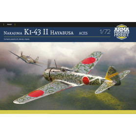 Ki-43 Hayabusa Aces - 1/72 - ARMA HOBBY 70087