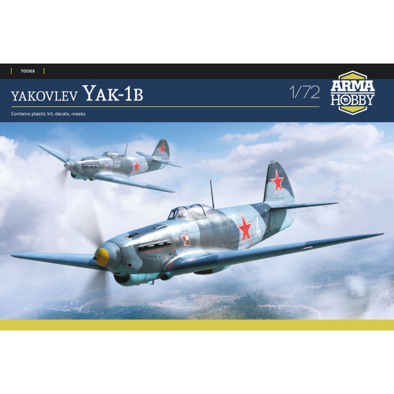 Jak-1b - 1/72 - ARMA HOBBY 70088
