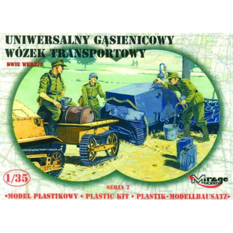 Remorque de transport universelle - 1/35 - MIRAGE HOBBY 35216