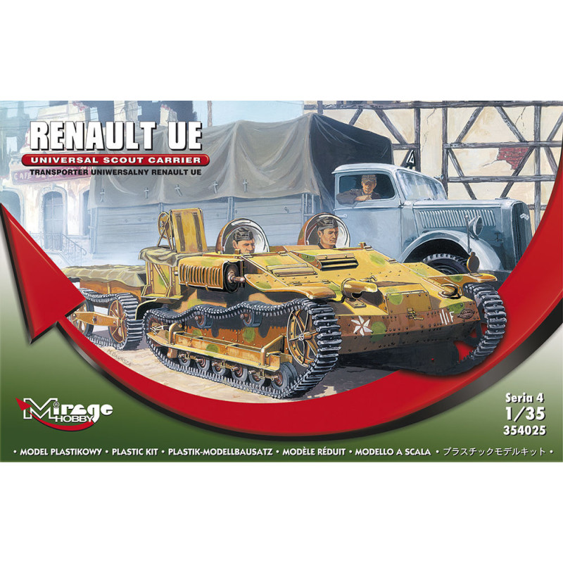 Renault UE Transporteur universel - 1/35 - MIRAGE HOBBY 354025